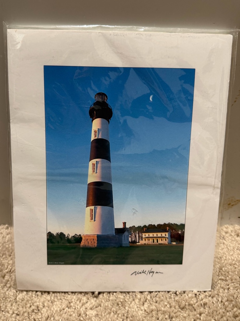 Bodie Lighthouse Wall Art Print - Signed Photography 8x10